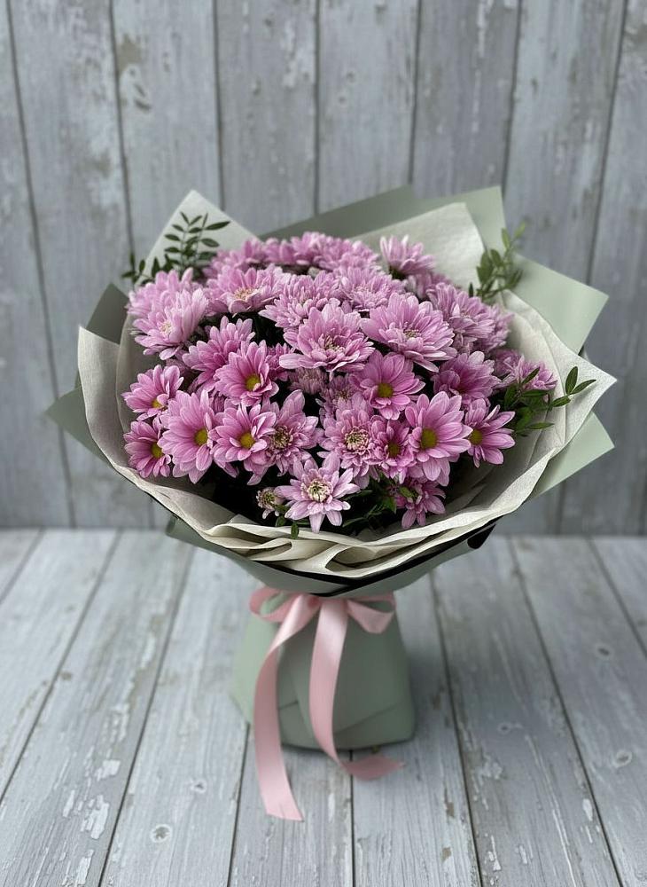 Букет цветов из: Хризантемы в Лещаном