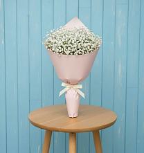 Букет цветов из:  Гипсофила в Лещаном