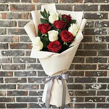 Букет цветов из:  Розы в Лещаном