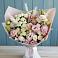 Букет цветов из: Альстромерии и Розы в Лещаном