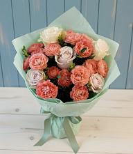 Букет цветов из:  Розы в Лещаном