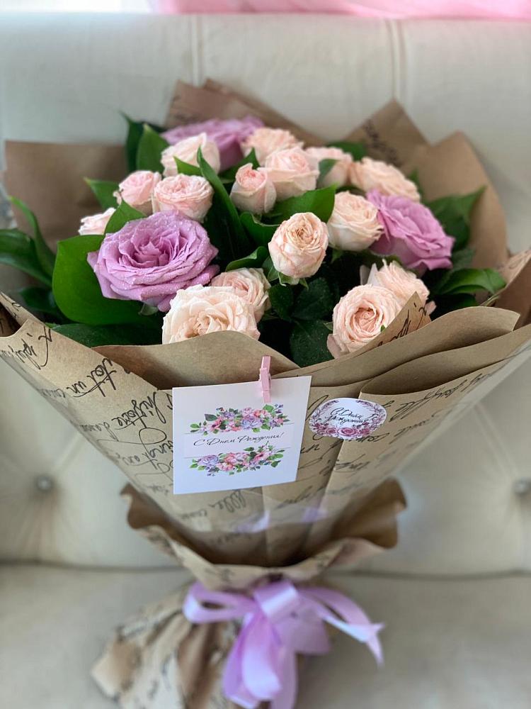 Букет цветов из: Розы в Лещаном