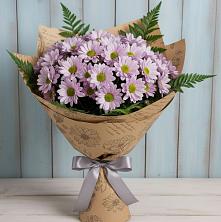 Букет цветов из:  Хризантемы в Лещаном