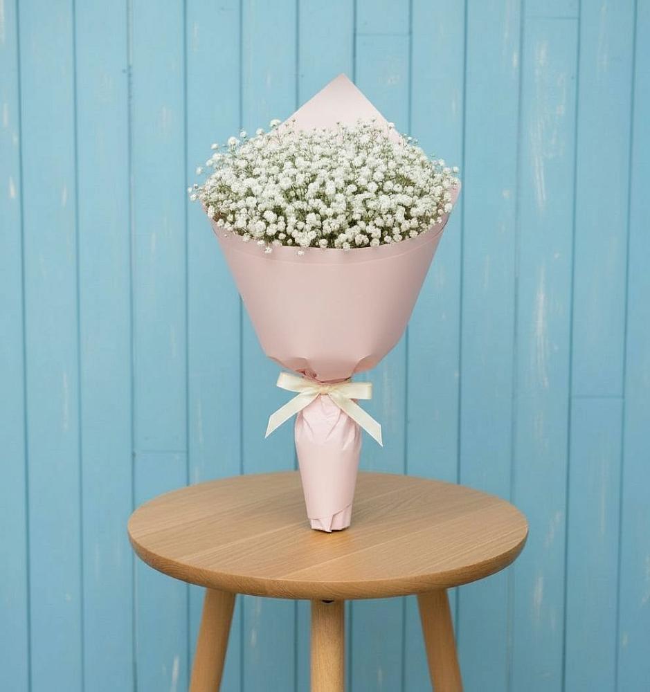 Букет цветов из: Гипсофила в Лещаном