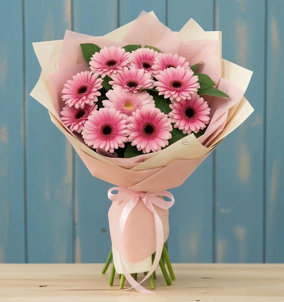 Букет цветов из: Герберы в Лещаном