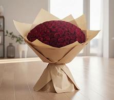 Букет 101 Красная роза в Лещаном