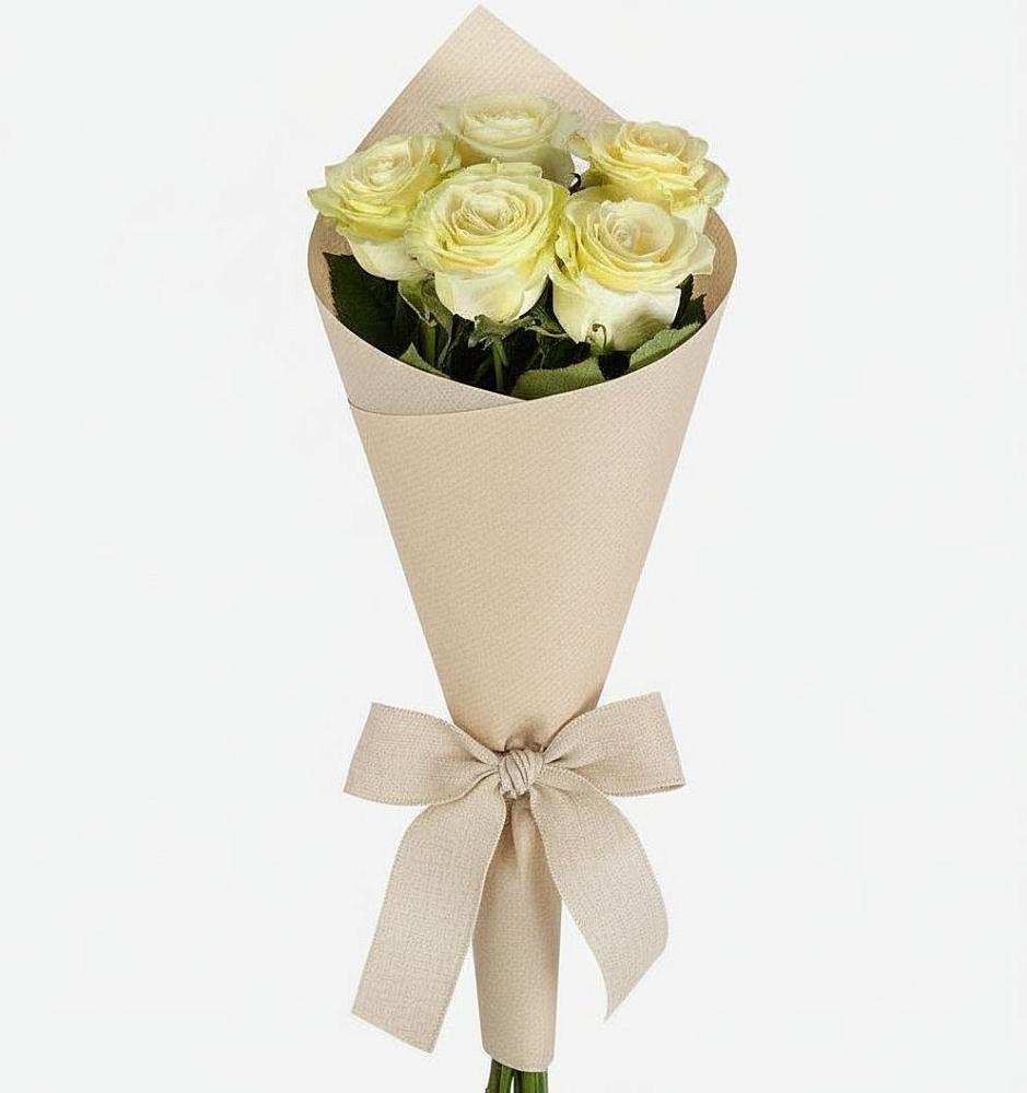 Букет цветов из: Розы в Лещаном