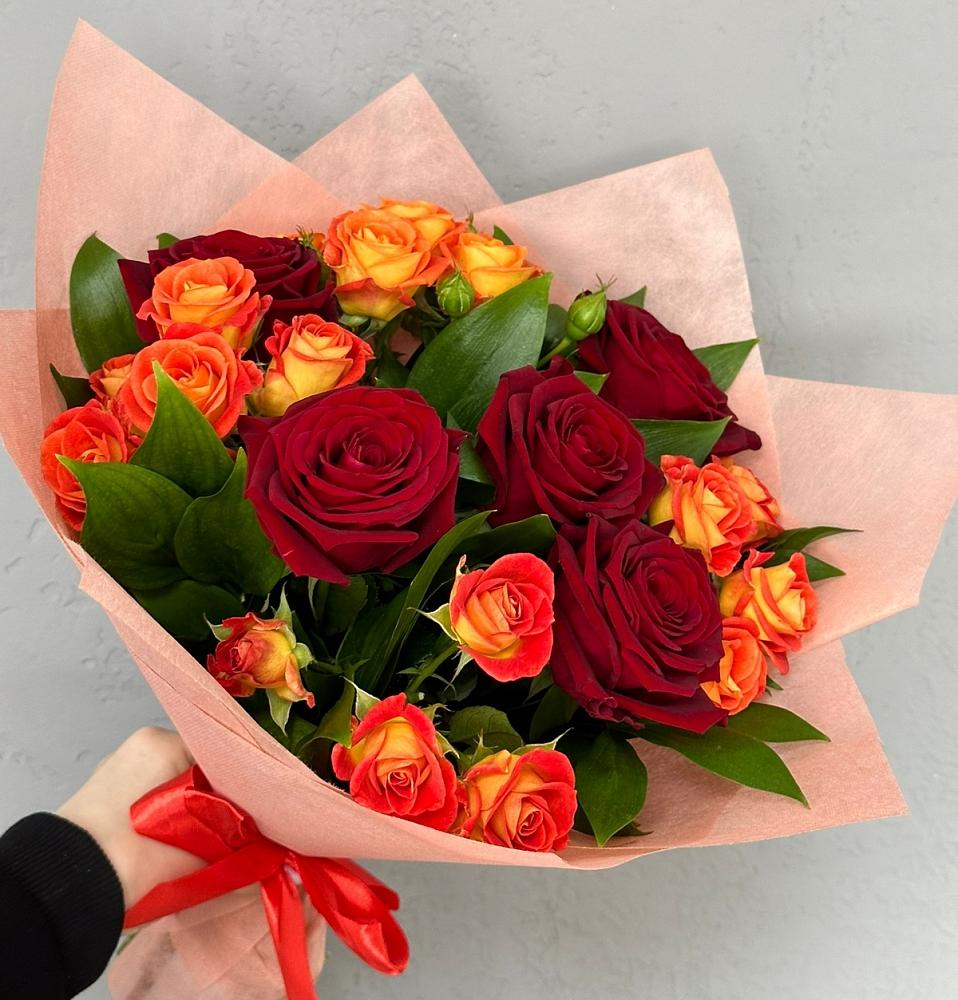 Букет Любовь и восторг в Лещаном