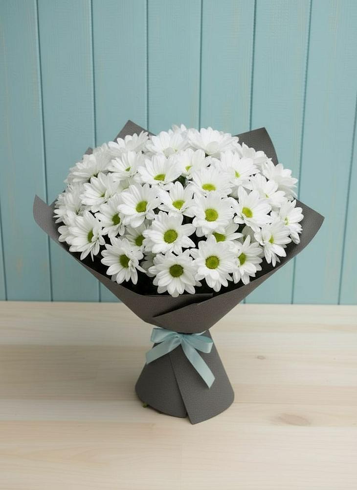 Букет цветов из: Хризантемы в Лещаном