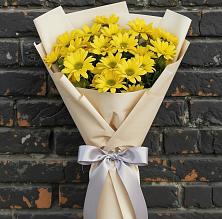 Букет цветов из:  Хризантемы в Лещаном