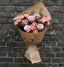 Букет цветов из:  Розы в Лещаном