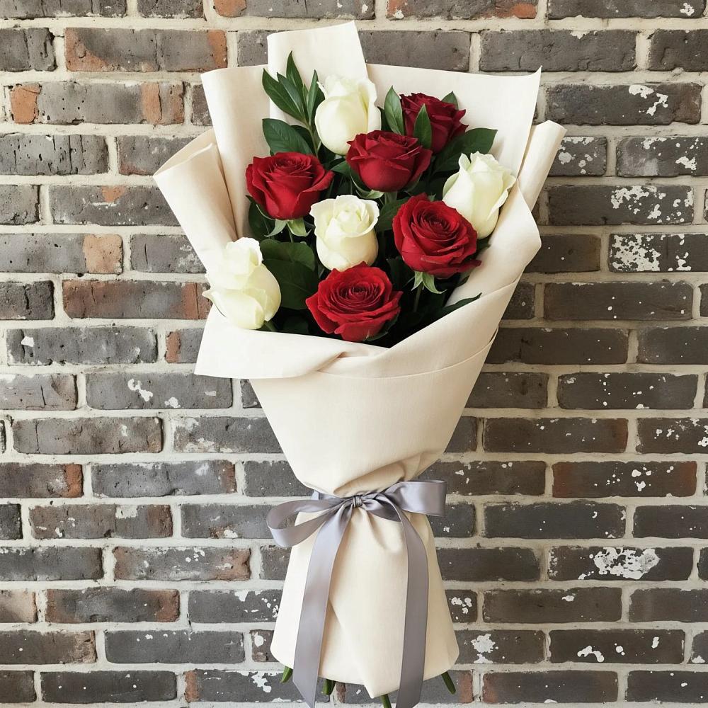 Букет цветов из: Розы в Лещаном