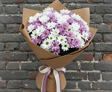 Букет цветов из:  Хризантемы в Лещаном