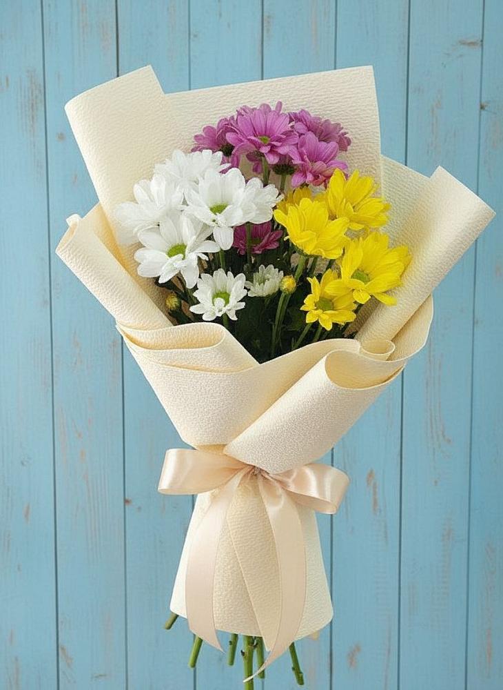 Букет цветов из: Хризантемы в Лещаном