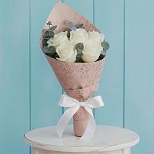 Букет цветов из:  Розы в Лещаном