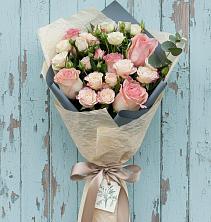 Букет цветов из:  Розы в Лещаном