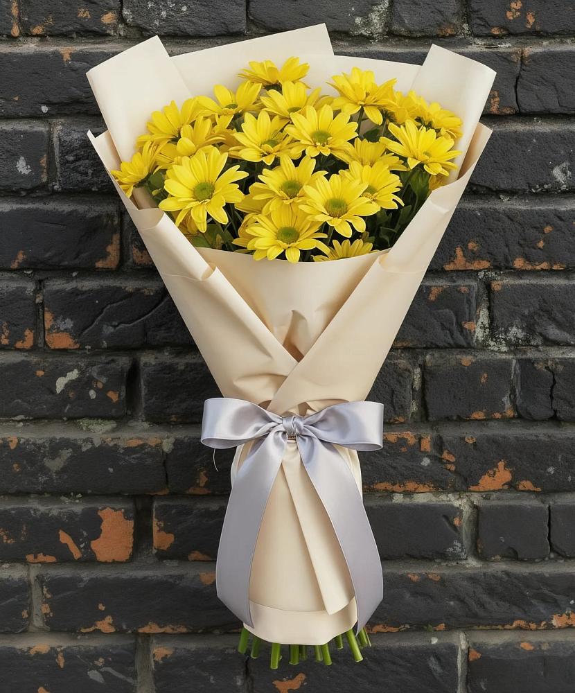 Букет цветов из: Хризантемы в Лещаном
