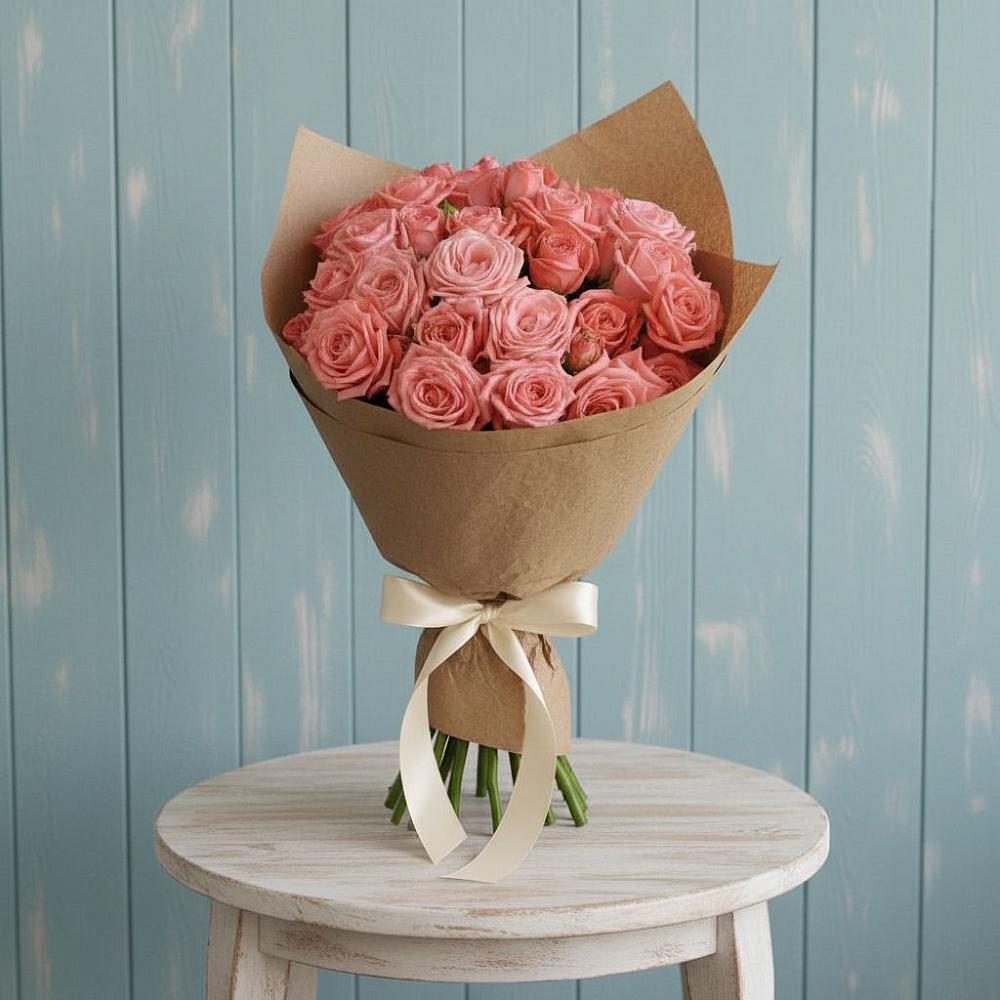 Букет цветов из: Розы в Лещаном