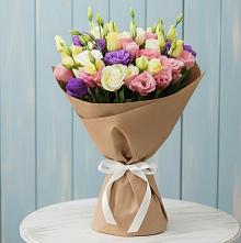 Букет цветов из:  Лизиантусы в Лещаном