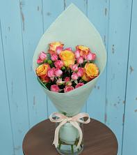 Букет цветов из:  Розы в Лещаном