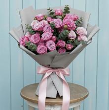 Букет цветов из:  Розы в Лещаном